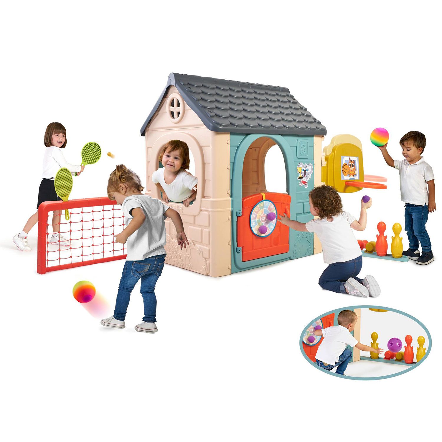 Feber Casual 6 In 1 Activity House
