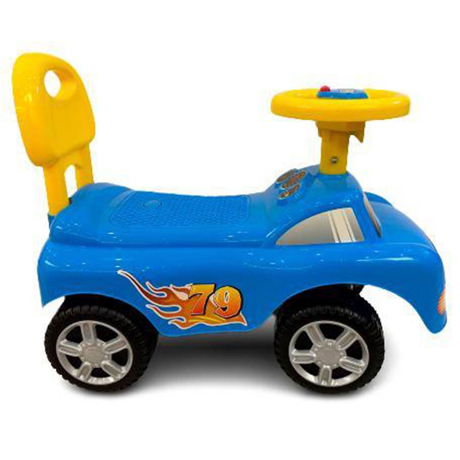 Feber Ride On Push & Go With Sounds Blue Amz Mexico