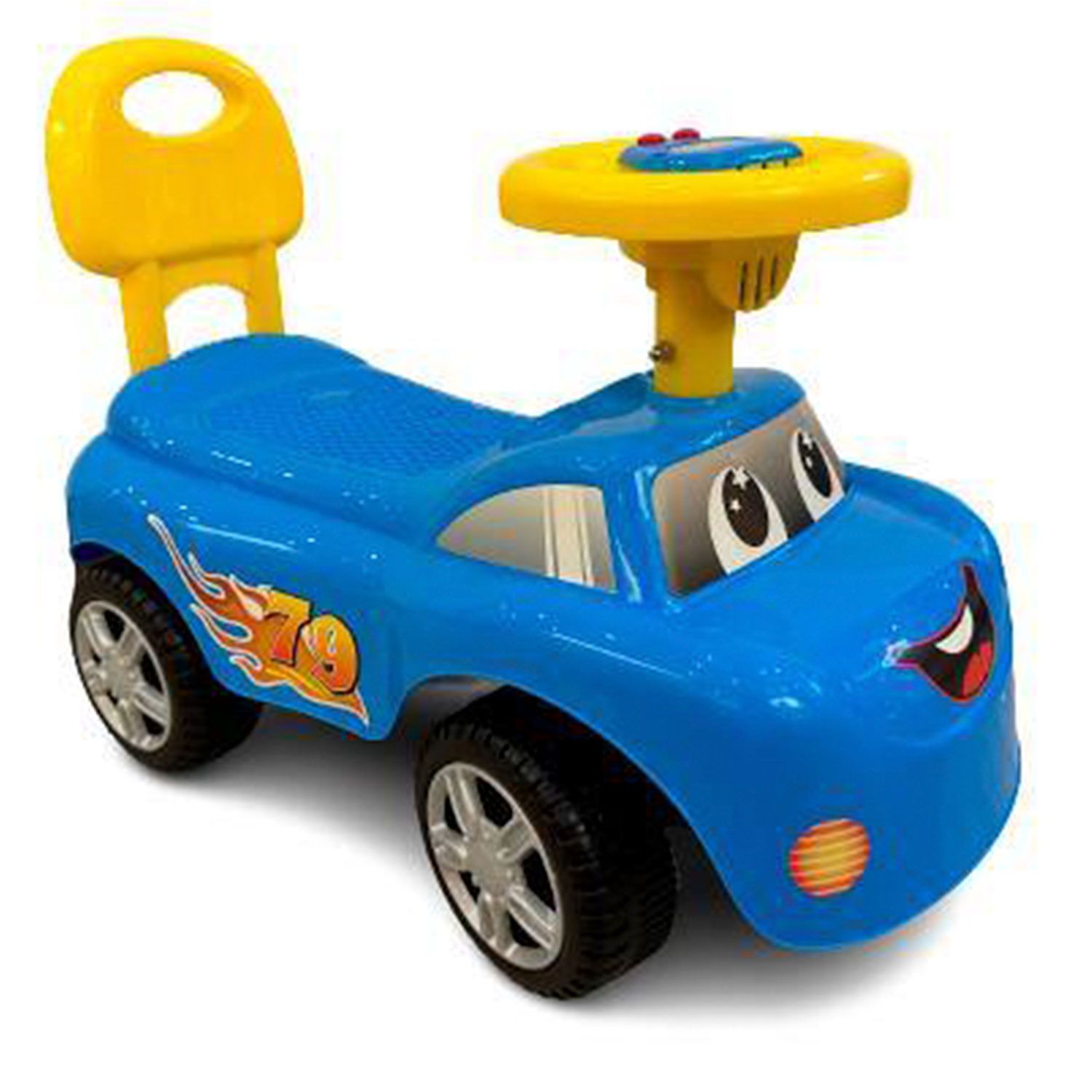 Feber Ride On Push & Go With Sounds Blue Amz Mexico